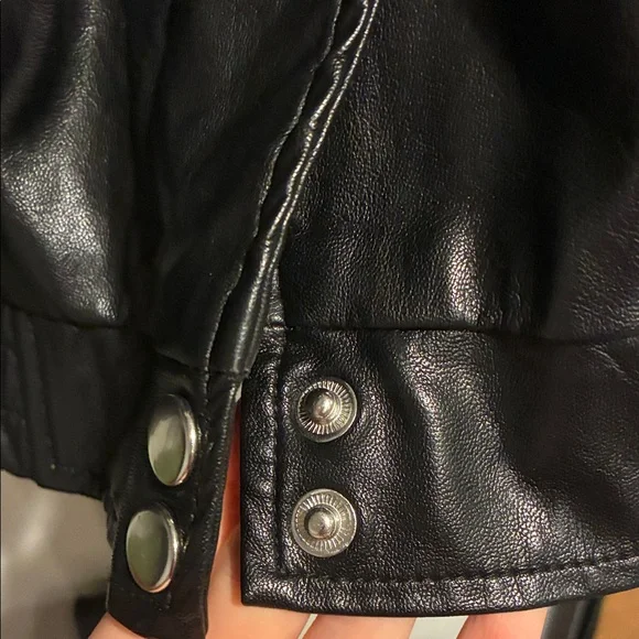 Wild Fable Black Leather Jacket - Picture 5 of 15